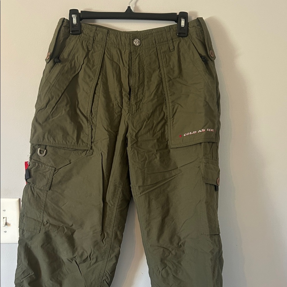 Women’s Olive Snowboard Pants